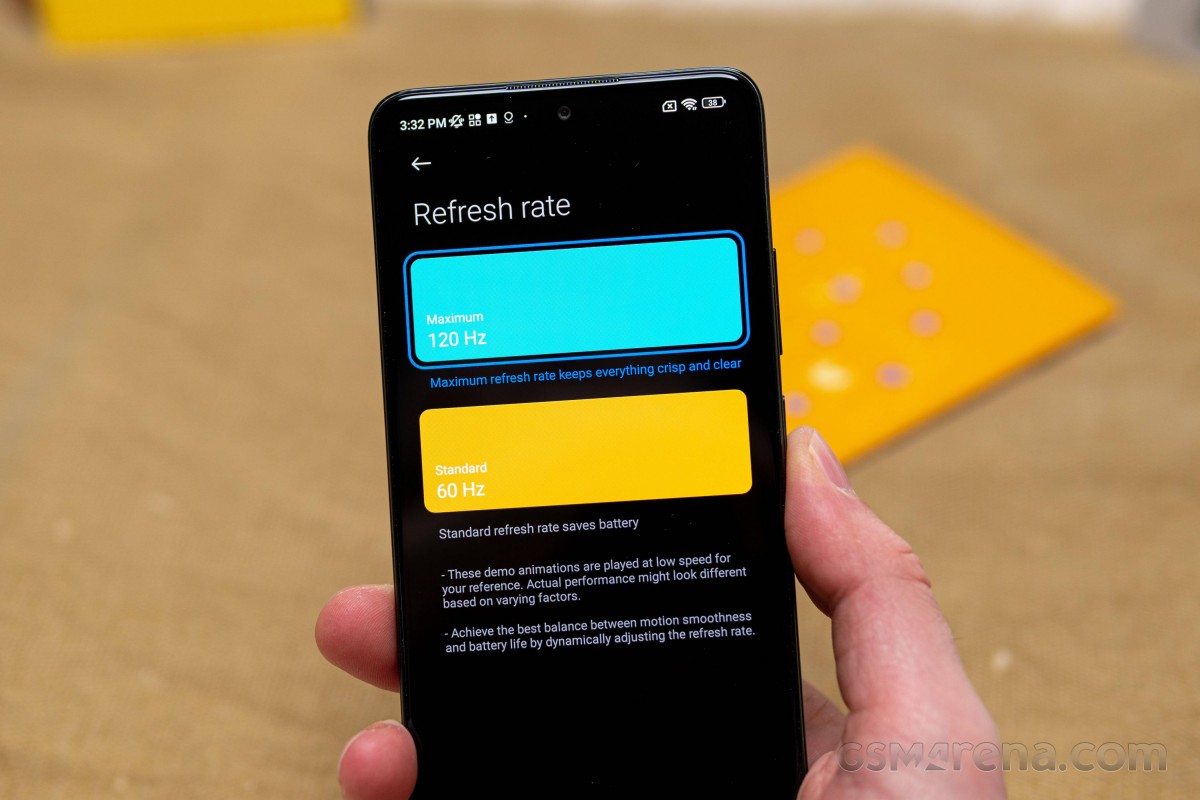 redmi note 11 refresh rate