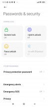Biometrics - Xiaomi Redmi Note 11 Pro Plus 5G review
