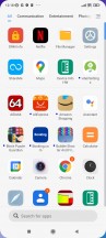 App drawer - Xiaomi Redmi Note 11 Pro Plus 5G review