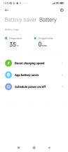 Battery page and options - Xiaomi Redmi Note 11 Pro Plus 5G review