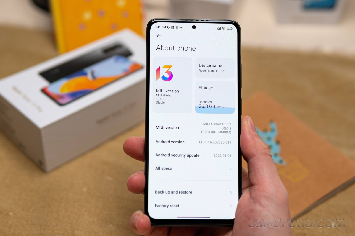 Xiaomi reveals Redmi Note 11 Pro's Antutu Benchmark scores