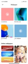 Live wallpapers - Xiaomi Redmi Note 11 review