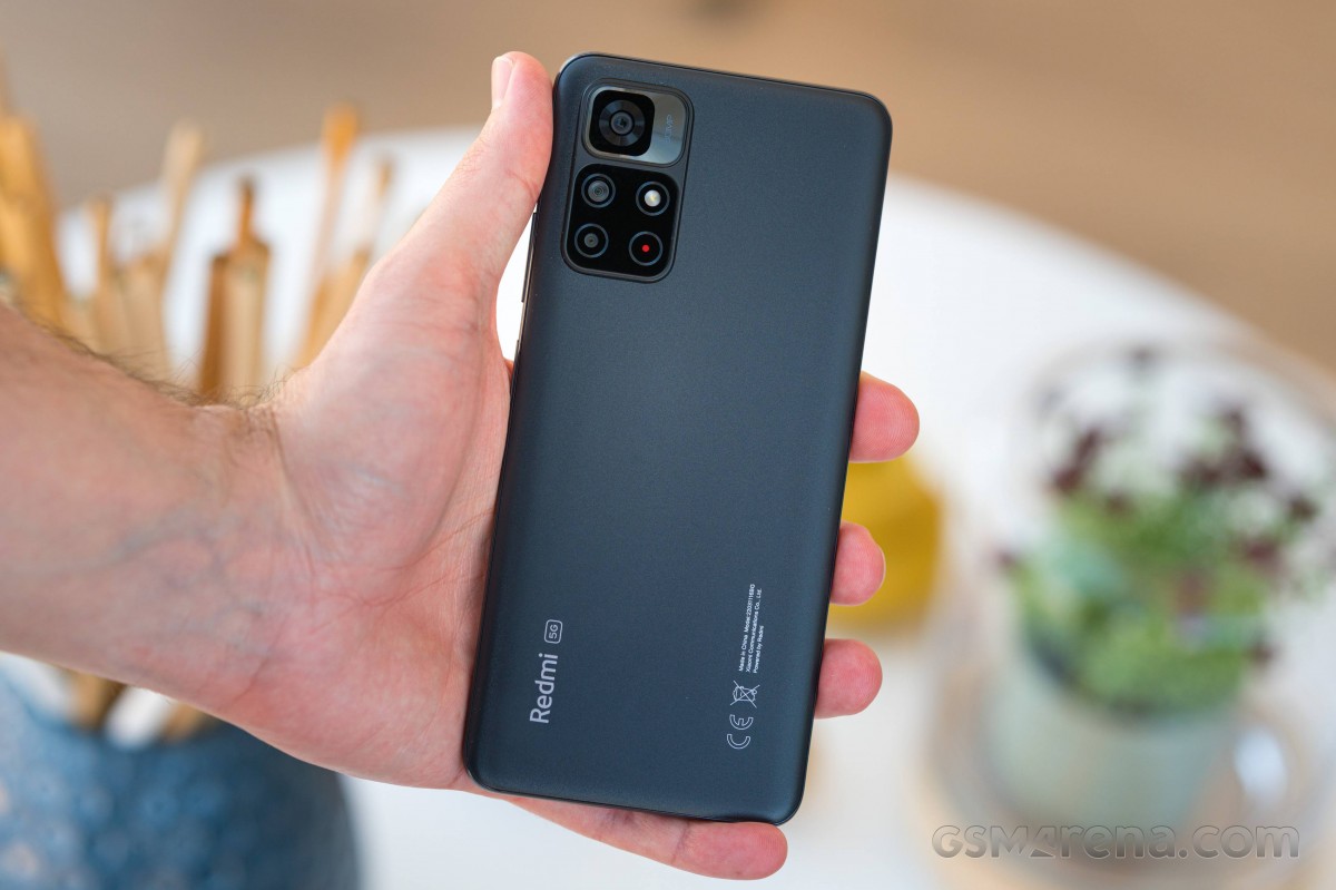 SEAHAI Cover Magnetic Per Xiaomi Redmi Note 11S 5G / Poco M4 Pro 5G - Custodia Traslucida Con Finestra E Cavalletto - Verde