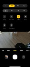 Camera UI - Xiaomi Redmi Note 11S 5G review