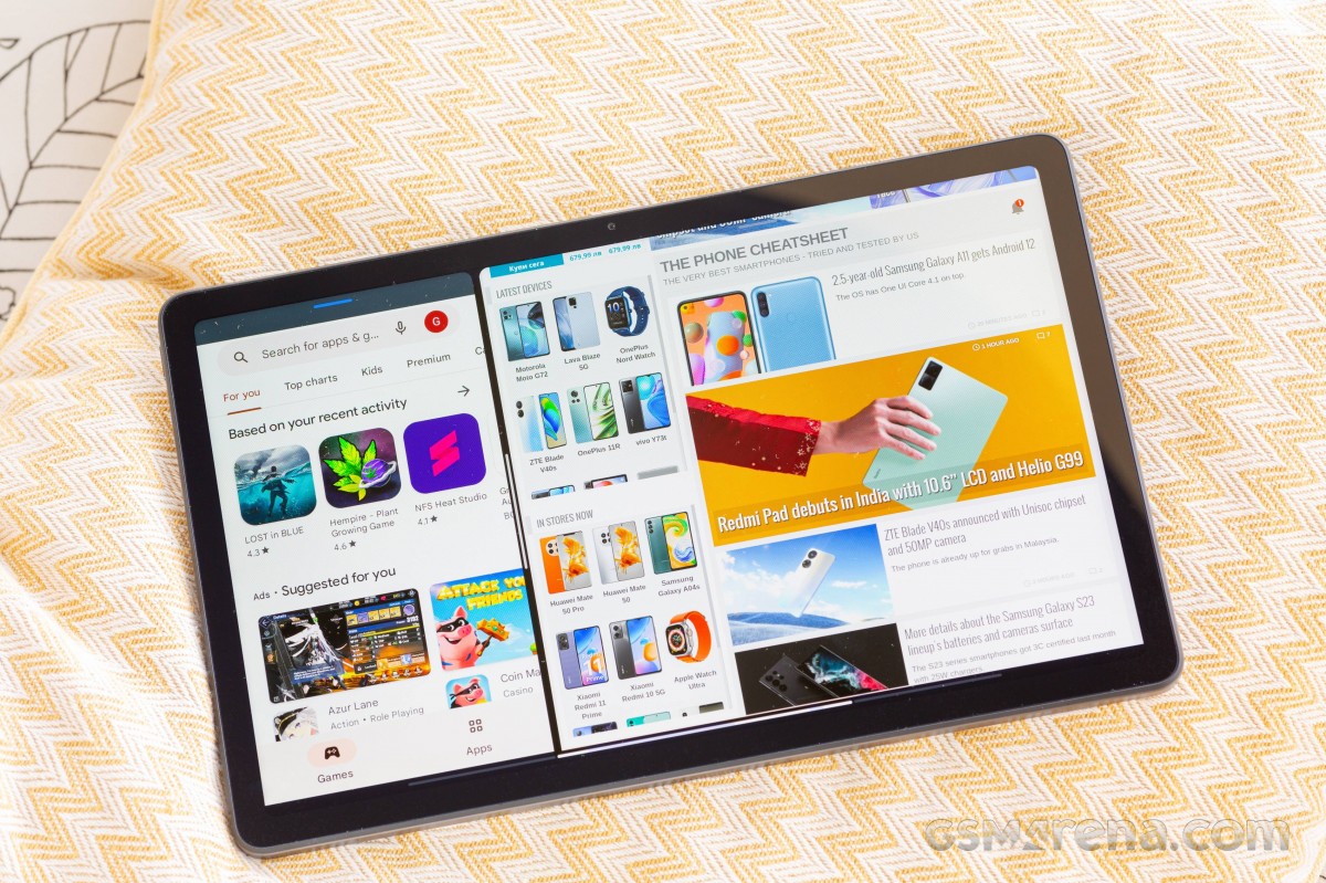 Xiaomi Redmi Pad review: Lab tests - display, battery life