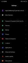 Lock screen, home screen, notification shade, settings menu - Zte Nubia Red Magic 7 Pro review