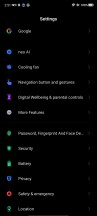 Home screen, notification shade, app drawer, settings menu - ZTE nubia Red Magic 7 review