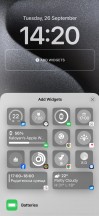 Lockscreen and customization - Apple iPhone 15 Pro Max review