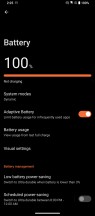 گزینه های باتری - بررسی Asus ROG Phone 7 Ultimate
