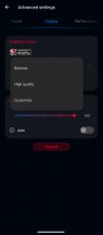 تنظیمات صفحه نمایش - بررسی Asus ROG Phone 7 Ultimate