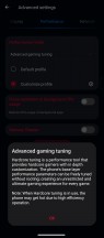 Advanced gaming tuning - Asus ROG Phone 7 Ultimate review
