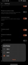 Camera app settings - Asus ROG Phone 7 Ultimate review