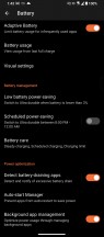 منوی باتری - بررسی Asus ROG Phone 7