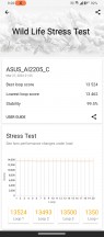 کاهش حرارت در حالت X + با خنک کننده AeroActive تنظیم شده روی Frozen - بررسی Asus ROG Phone 7
