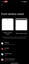 Display positioning behavior - Asus ROG Phone 8 Pro review