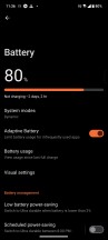 Battery menu - Asus ROG Phone 8 Pro review