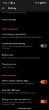 Battery menu - Asus ROG Phone 8 Pro review