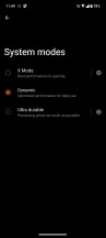 System modes - Asus ROG Phone 8 Pro review