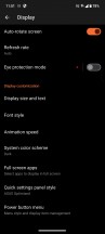 Display settings - Asus ROG Phone 8 Pro review