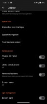 Display settings - Asus ROG Phone 8 Pro review