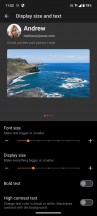Display settings - Asus ROG Phone 8 Pro review