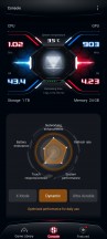 Armoury Crate Console tab - Asus ROG Phone 8 Pro review