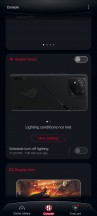 ROG AniMe vision settings - Asus ROG Phone 8 Pro review