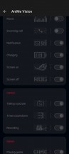 ROG AniMe vision settings - Asus ROG Phone 8 Pro review