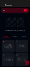 ROG AniMe vision settings - Asus ROG Phone 8 Pro review