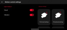 Motion gesture settings - Asus ROG Phone 8 Pro review