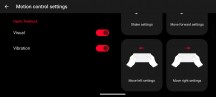Motion gesture settings - Asus ROG Phone 8 Pro review