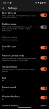 Camera app settings - Asus ROG Phone 8 Pro review