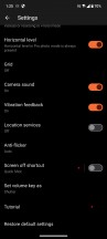 Camera app settings - Asus ROG Phone 8 Pro review