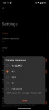 Camera app settings - Asus ROG Phone 8 Pro review