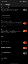 Camera app settings - Asus ROG Phone 8 Pro review