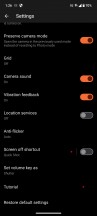 Camera app settings - Asus ROG Phone 8 Pro review