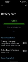تنظیمات مراقبت از باتری - بررسی بلند مدت Asus Zenfone 9