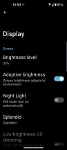 تنظیمات صفحه نمایش - بررسی بلند مدت Asus Zenfone 9