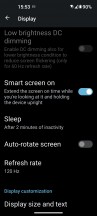 تنظیمات صفحه نمایش - بررسی بلند مدت Asus Zenfone 9