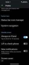 Display settings - Asus Zenfone 9 long-term review