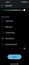 Splendid settings - Asus Zenfone 9 long-term review