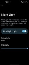 Night Light settings - Asus Zenfone 9 long-term review
