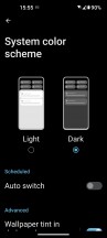 Dark system color scheme settings - Asus Zenfone 9 long-term review