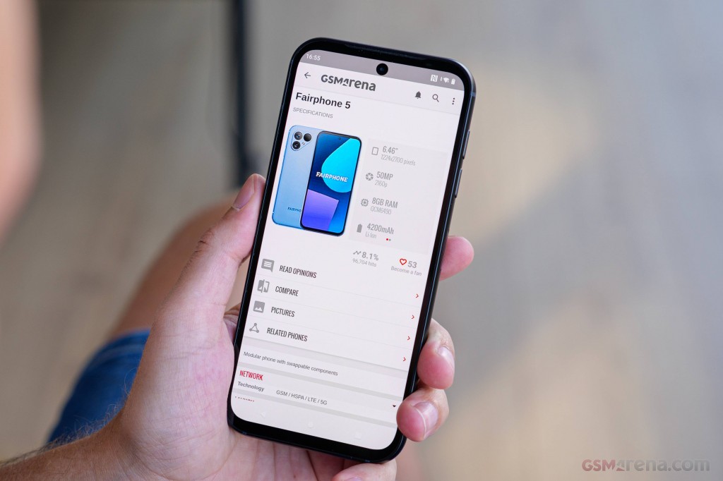 Fairphone 5 pictures, official photos