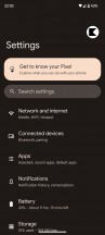 Google Pixel UI - Google Pixel 7a hands-on review