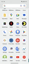 App drawer - Google Pixel 7a review