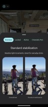 Video stabilization modes - Google Pixel 7a review
