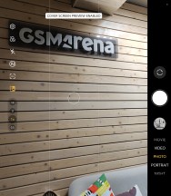 Camera UI in tablet mode - Honor Magic Vs review