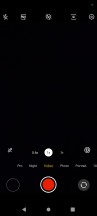 Camera app UI - HTC U23 Pro review