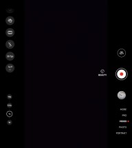 Camera UI main display - Huawei Mate X3 review